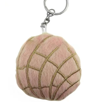 Fraise Concha Pâtisserie Cadeau En Peluche Porte-Monnaie Porte-clés Charme