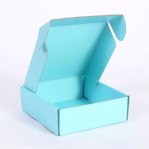 Boîte d'expédition en carton ondulé 3 plis avec logo personnalisé en gros, matériaux recyclés écologiques, formes personnalisées recyclables - Product Image 1