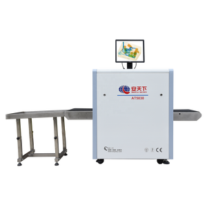 Máy Quét Hành Lý Tia X Chất Lượng Cao Hệ Thống Kiểm Tra Sân Bay Tấm Thép 34 Mm Với Một Nút Tắt Máy Được Chấp Nhận AT5030C - Product Image 3