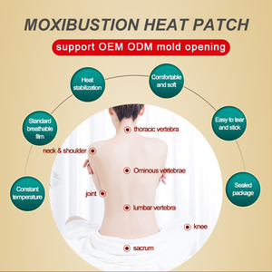 Meilan Parches de Moxibustión Adhesivos de Artemisia con Certificación CE, Logotipo Personalizado, para Hombres y Mujeres, Calor Calmante, Alivio del Dolor, Compresas Calientes de Hierro - Product Image 2