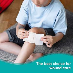 Vendaje autoadhesivo estéril desechable de 4cm x 5cm con almohadilla <span class=keywords><strong>para</strong></span> el cuidado de <span class=keywords><strong>heridas</strong></span> Vendaje adhesivo impermeable <span class=keywords><strong>para</strong></span> <span class=keywords><strong>heridas</strong></span> - Product Image 4