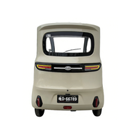 Tricycle électrique à 3 roues 1000W, véhicule 4 places pour adultes, mini véhicule électrique de livraison avec carrosserie fermée pour le transport de marchandises