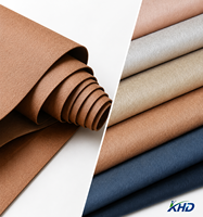 Cuir microfibre synthétique à motif peau de porc, absorbant l'eau, résistant à l'usure et respirant pour la doublure des chaussures