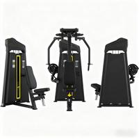 Équipement de fitness professionnel pour usine et usage commercial, Station multifonction, Machine d'entraînement des biceps, Conception à système de pinces, Acier au carbone