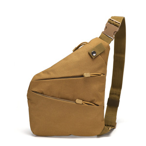 Vélo Sport course à pied randonnée cyclisme hommes épaule sac à dos étanche tactique fronde poitrine sac à bandoulière - Product Image 5