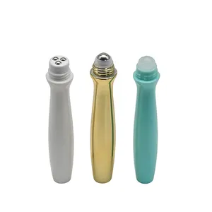 Tái chế nhựa massage cuộn trên mắt chai Kem Huyết thanh với con lăn bóng botol krim huyết thanh wajah 15 ml với cuộn trên chai