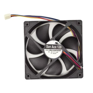 Ventilateur axial de refroidissement 9RA1224P4G001 12025 DC 24V 120x120x25mm 4500RPM avec contrôle de vitesse PWM, ventilateur industriel 4 fils - Product Image 1