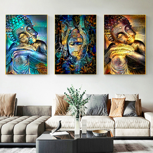 Street Graffiti High Quality Abstract <strong>Buddha</strong> Religion Art <strong>Canvas</strong> Wall Art <strong>Buddha</strong> Picture <strong>Canvas</strong> <strong>Painting</strong> - Product Image 4