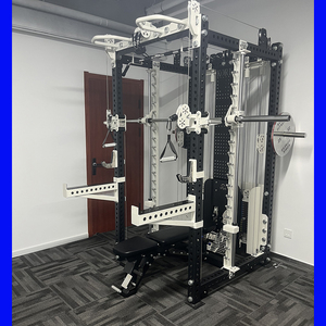 Máquina Smith para Gimnasio en Casa, Venta al por Mayor de Fábrica, Entrenador Multifuncional, Equipo de Ejercicio con Cables Cruzados, Estación Múltiple Ht-pnt - Product Image 3