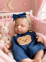 Großhandel Lebensechte 13 Zoll Mädchen-Babypuppen aus Vollsilikon Realistische Platin-Reborn-Puppen