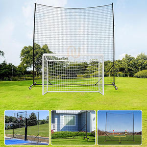 <span class=keywords><strong>Filet</strong></span> <span class=keywords><strong>de</strong></span> protection sportif robuste et personnalisé en nylon pour l'entraînement, <span class=keywords><strong>filet</strong></span> <span class=keywords><strong>de</strong></span> récupération <span class=keywords><strong>de</strong></span> balles 10x20ft/10x30ft, multi-sports extérieur - Product Image 3