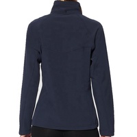 Chaqueta Softshell de mujer de diseño personalizado, cuello levantado, funcional, impermeable, ropa deportiva de invierno unida con forro polar