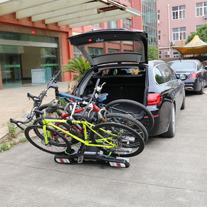 3 porte-vélos fixés sur une boule de remorquage de 50mm Porte-vélo monté sur véhicule Porte-vélo d'attelage de route de montagne monté à l'arrière pour <span class=keywords><strong>voiture</strong></span> - Product Image 4
