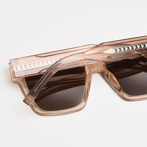 Gafas de Sol con Marco Grande, Estilo Vintage, Color Negro, Personalizadas, Protección UV 400, Marco Cuadrado, Modelo 2026 - Product Image 4