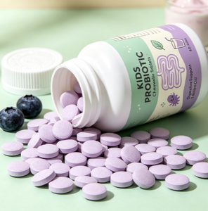 Suplemento Probiótico Masticable para Niños, Apoyo Digestivo, Salud Intestinal Infantil, 60 Tabletas - Product Image 3