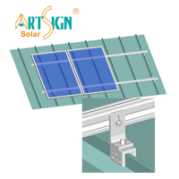 Clip de toit série N pour toit à joint debout incliné, montage au sol pour l'installation de modules photovoltaïques en métal sur toit |   Panneau d'art