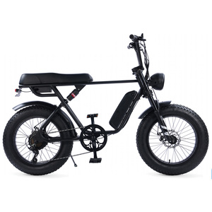 Vélo électrique rapide 48V avec batterie lithium intégrée, pneus larges, pour adultes, longue autonomie - Product Image 5