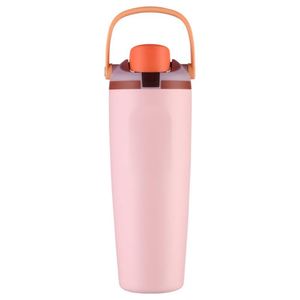 Botella de Agua de Acero Inoxidable de Doble Pared y 30 oz, Ecológica, Aislada, con Asa - Product Image 5