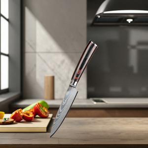 Bán Hàng Trực Tiếp 5 Inch Thép Không Gỉ Tiện Ích Dao Với Gỗ Xử Lý Giá Cả Hợp Lý Nhà Bếp Bộ Đồ Ăn Trái Cây Cắt Dao - Product Image 5