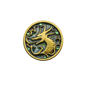 Customized Heavy Duty Vintage Gold Dragon Eagle Brooch <b>Pin</b> Brooch Owl Brooch Vintage <b>Pin</b> Brooch with Crystal - Product Image 2