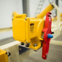 Interrupteur à cordon de secours bidirectionnel industriel intelligent, classé IP67, en alliage d'aluminium, AC380V/DC24V