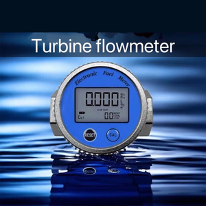 เครื่องวัดการไหลแบบดิจิตอลสแตนเลสสำหรับน้ำมันเบนซิน กันน้ำ รุ่น K24 จอแสดงผลดิจิตอล K24 วัดค่าได้อย่างแม่นยำสำหรับเครื่องปรับอากาศ - Product Image 1