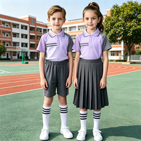 Nouvelle tenue d'été de style académique britannique pour enseignants et élèves de maternelle, primaire et secondaire