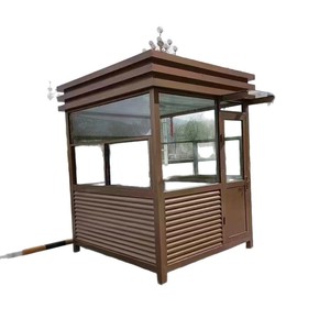 Cabine de sécurité extérieure en acier avec peinture fluorocarbonée, mobile, pour entrée de autoroute - Product Image 5