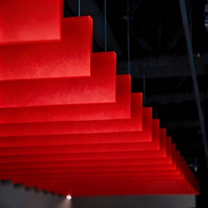 Pannelli Acustici Fonoassorbenti in PET Ecologico per Pareti e Soffitti di Soggiorno, Camera <span class=keywords><strong>da</strong></span> Letto e Hotel - Product Image 5