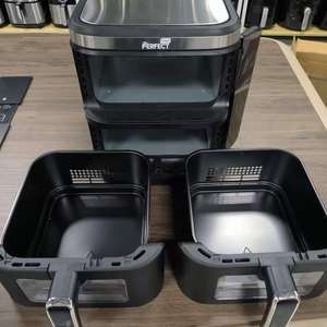 New 11L Công suất siêu lớn Hai Lớp Thiết kế gấp màn hình cảm ứng 2800W công suất cao Nồi chiên không khí thông minh - Product Image 3