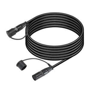 <span class=keywords><strong>สาย</strong></span>เคเบิลเครือข่ายอีเธอร์เน็ต CAT6A แบบมีฉนวนป้องกันเสียงรบกวน ระดับมืออาชีพ หัวต่อ RJ45 แบบตัวผู้-ตัวผู้ สำหรับเครื่องขยายเสียง ควบคุมไฟเวที - Product Image 5