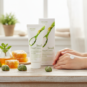 Crème pour les mains hydratante à l'extrait d'escargot 3W Clinic, K-Beauty coréen, infusée au miel, 100 ml, soulagement des irritations cutanées des mains - Product Image 3