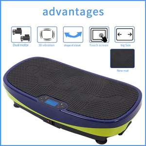 Plateforme de musculation et de fitness, équipement de gymnastique pour la perte de poids à domicile, vibration - Product Image 4