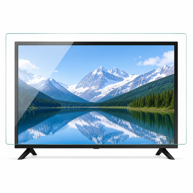 Factory Cheap Price Wholesale 40 Inch Tempered Glass 2K HD LED DVB T2 Smart WIFI TV for Android