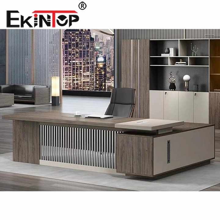 Ekintop Modern Office Furniture Wooden Office Table Design Executive ...
