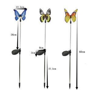 Lampes solaires en forme de papillon HJ-021, décoration de jardin LED, éclairage extérieur pour cour - Product Image 3
