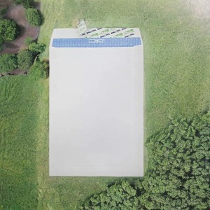 ซองจดหมายแบบพกพา6x9สีขาว C5พร้อมดีไซน์ซีลเปลือกแข็งแรงพิมพ์ลายลับ OEM ออกแบบได้ตามต้องการสำหรับการใช้งานทางธุรกิจ - Product Image 1