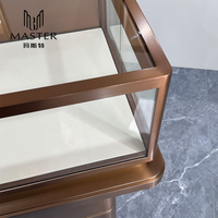 Vitrine de présentation de montres MASTER personnalisée, taille 120*50*103cm, collection de luxe, présentoir à bijoux, armoire anti-poussière