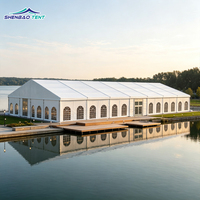 Tente de réception extérieure en PVC de qualité supérieure, personnalisable pour 500 à 1000 personnes, pour événements, mariages, expositions, simple couche