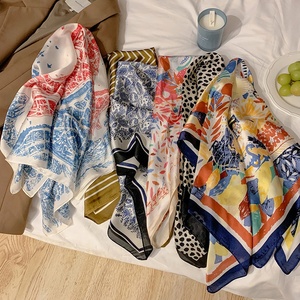 أزياء طبقة سميكة بيزلي مخصص الحرير الكاريبي الأعلام العرقية باندانا - Product Image 2