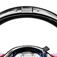 Volant personnalisé en fibre de carbone avec LED pour BMW M3 M5 F30 F40 F80 M4 F82 F92 G01 G05 G20 330i G22 G30