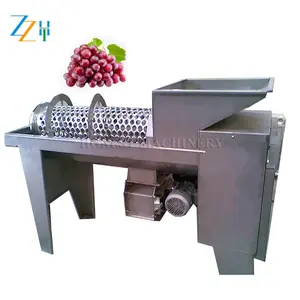High Quality Fresh Grape Crusher Destemmer / Grape Stem Remove Machine / Grape Crushing Machine