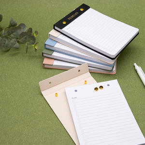 Cuaderno Escolar de Hojas Sueltas B5 80g, Cuadrícula de Una Línea, Puntos, Blanco, Inglés, Agenda Diaria de Estudio, 60 Hojas de Repuesto - Product Image 4