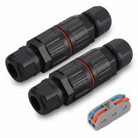Connecteur de câble étanche IP68 certifié RoHS DREAM CE M20, 3 broches, terminal à visser sans vis pour utilisation en extérieur