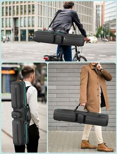 Estuche de Transporte para Taco de Billar Personalizado de Fábrica BSCI, Bolsa de Almacenamiento para Taco de Billar, Funda para 1/2 Taco de Billar - Product Image 4