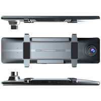 11.26 ''écran tactile voiture miroir caméra 2K + 1080P Wifi Gps Dash Cam double Camara miroir voiture Dvr avant et cabine arrière Dashcam ZD95A