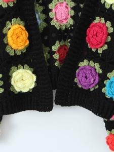 Maglione lavorato <span class=keywords><strong>a</strong></span> <span class=keywords><strong>mano</strong></span> con maniche <span class=keywords><strong>a</strong></span> lanterna stile Casual da donna <span class=keywords><strong>Cardigan</strong></span> invernale lavorato <span class=keywords><strong>a</strong></span> <span class=keywords><strong>mano</strong></span> - Product Image 6