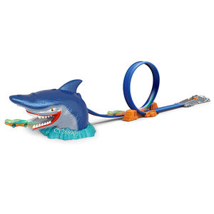 Alta calidad tiburón dinosaurio escena eyección <span class=keywords><strong>pista</strong></span> aleación coche juguete tren <span class=keywords><strong>pista</strong></span> para niños - Product Image 2