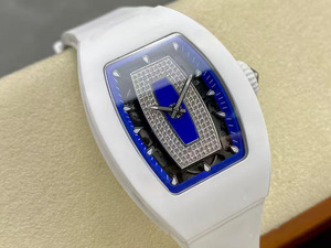 Reloj Mecánico Automático Tourbillon de Lujo, Casual y de Negocios, de Cerámica Blanca de Alta Calidad para Hombre, Modelo 0701 - Product Image 3