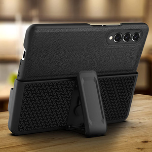 เหมาะสำหรับ Z Fold3 เคสโทรศัพท์แบบพับได้ บางเฉียบ ป้องกันรอบด้าน ดีไซน์เรียบง่าย สีพื้น - Product Image 1